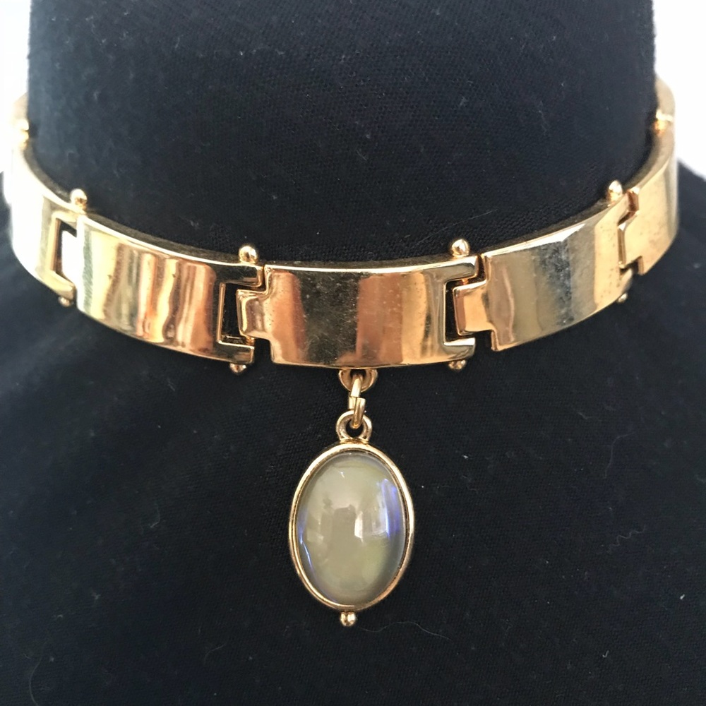 Monet choker necklace.